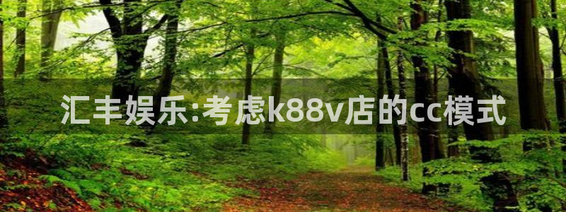 美狮贵宾会体育：汇丰娱乐:考虑k88v店的cc模式