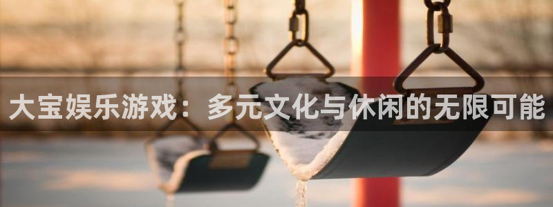 美狮贵宾会体育官网入口登录：大宝娱乐游戏：多元文化与休闲的无限可能